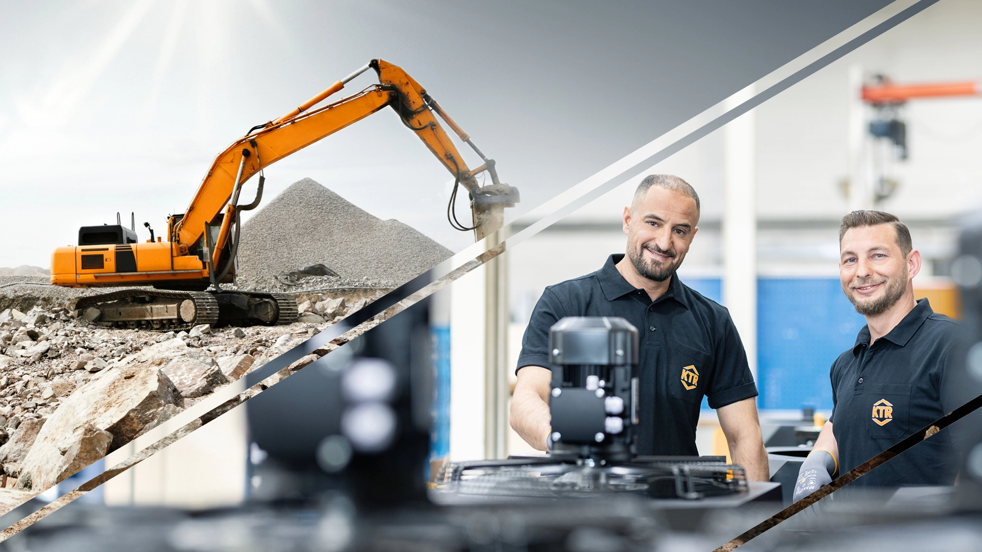 KTR components used in off-highway machines KTR components used in off-highway machines