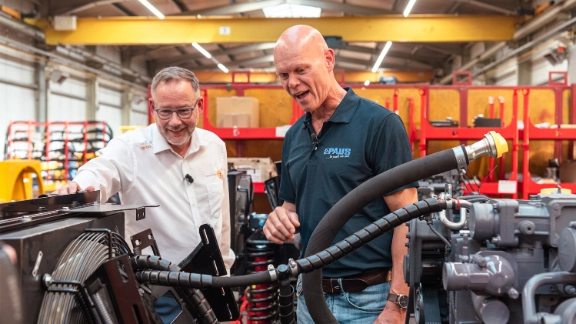 Im Gespräch: Joachim Grunwald von KTR und Lars Hauschild von Paus Im Gespräch: Joachim Grunwald von KTR und Lars Hauschild von Paus