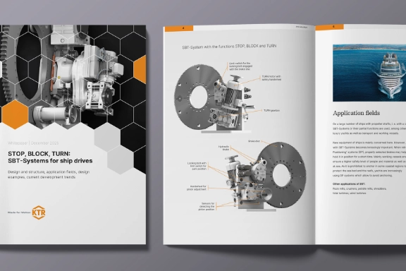 Whitepaper: STOP, BLOCK, TURN – SBT systems fpr ship drives Whitepaper: STOP, BLOCK, TURN – SBT systems fpr ship drives