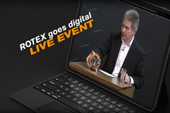 Teaser ROTEX goes digital recording Teaser ROTEX goes digital recording