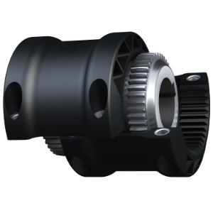 Product image BoWex GT curved-tooth gear coupling Split CFK sleeve for high power density Product image BoWex GT curved-tooth gear coupling Split CFK sleeve for high power density