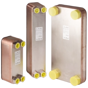 Product image Oil-water cooler PHE cooling systems high power density tight space Product image Oil-water cooler PHE cooling systems high power density tight space