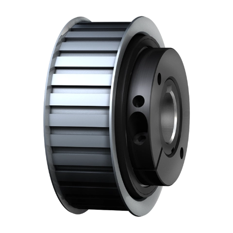 Produktbild SYNTEX spielfreie Überlastsysteme mit Zahnriemenscheibe Produktbild SYNTEX spielfreie Überlastsysteme mit Zahnriemenscheibe