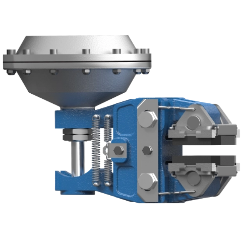 Produktbild KTR-STOP PB P-2xx-Axx-xx aktive, pneumatische Zangenbremse Produktbild KTR-STOP PB P-2xx-Axx-xx aktive, pneumatische Zangenbremse