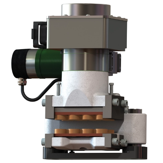 ⁣EMBSTOP MPxxxF electric safety brake by KTR Systems