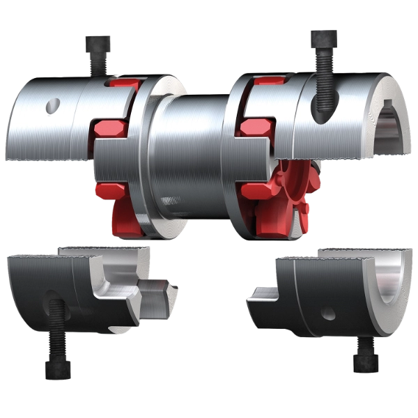 Double-cardanic coupling with split hubs ROTEX ZS-DKM-H | KTR