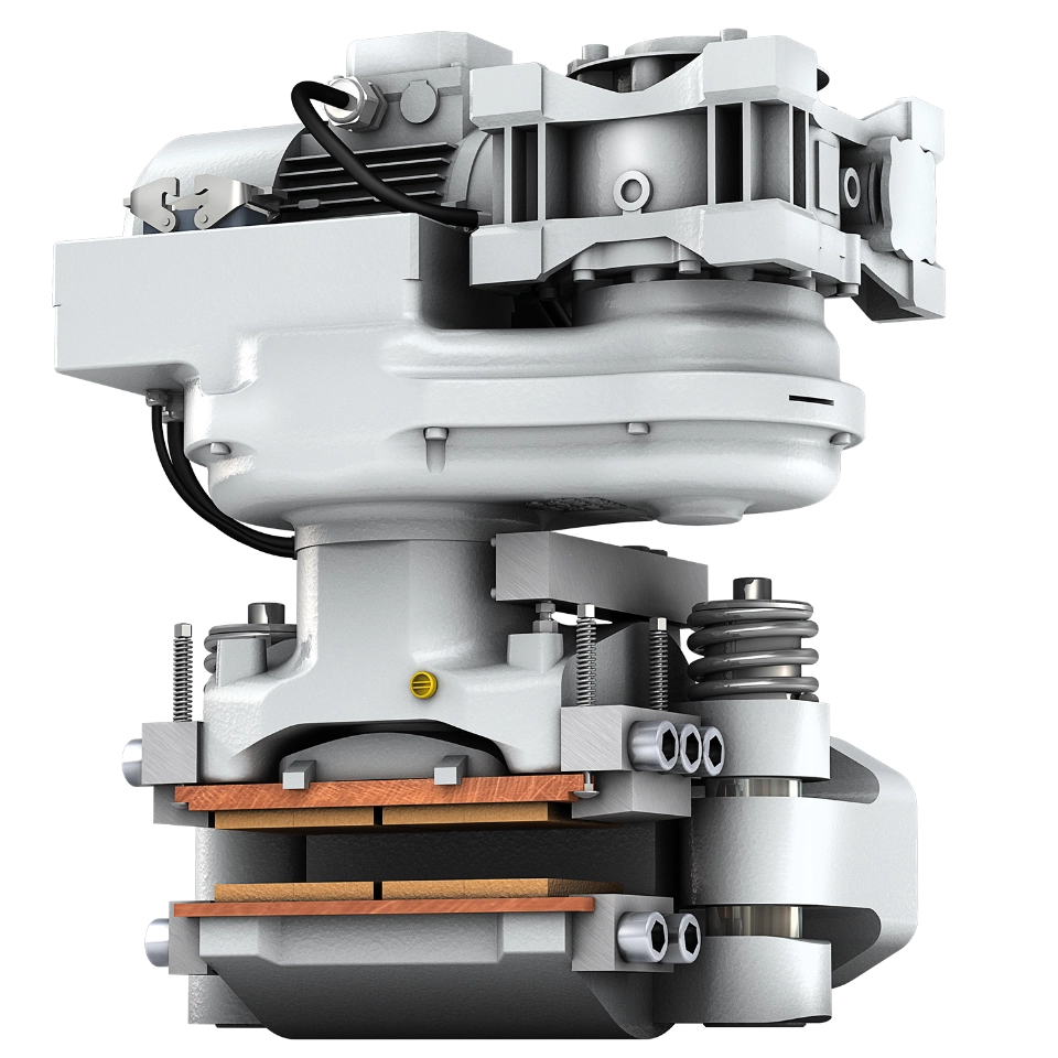 ⁣EMBSTOP LAxxxF active floating caliper brake KTR Systems