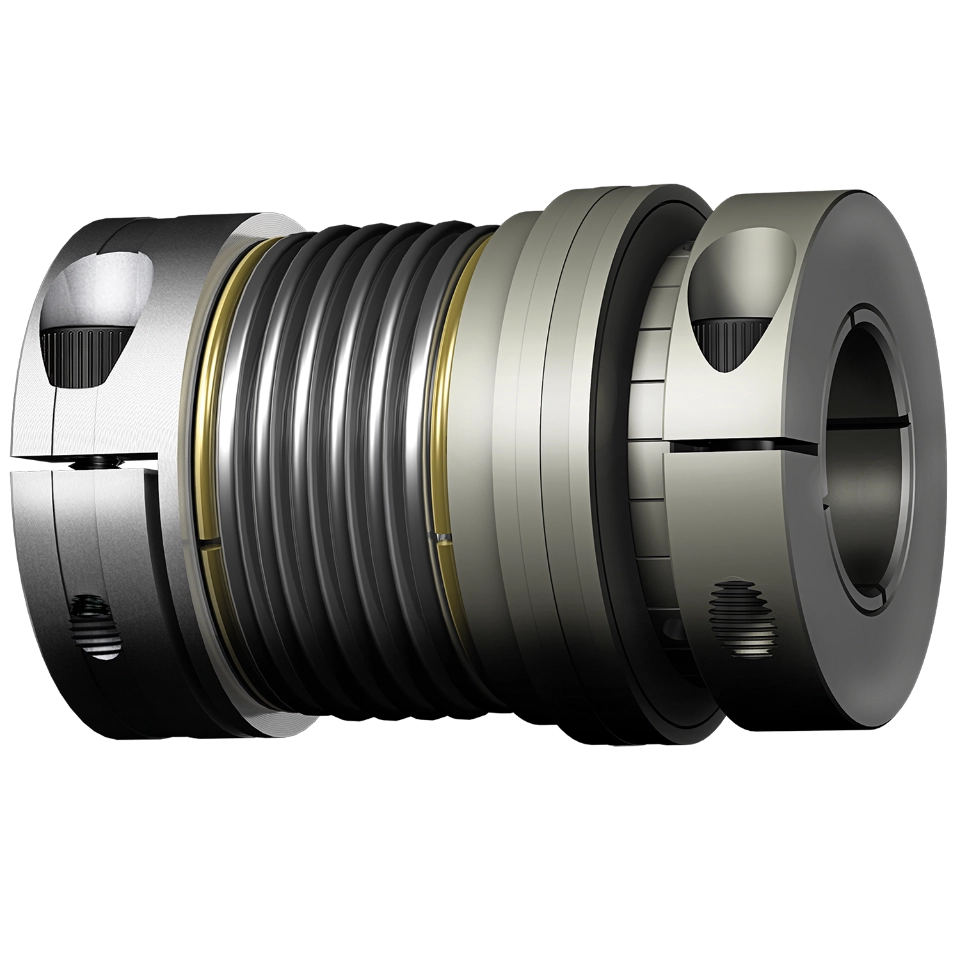 Safety coupling SYNTEXNC with metal bellowtype coupling TOOLFLEX KTR
