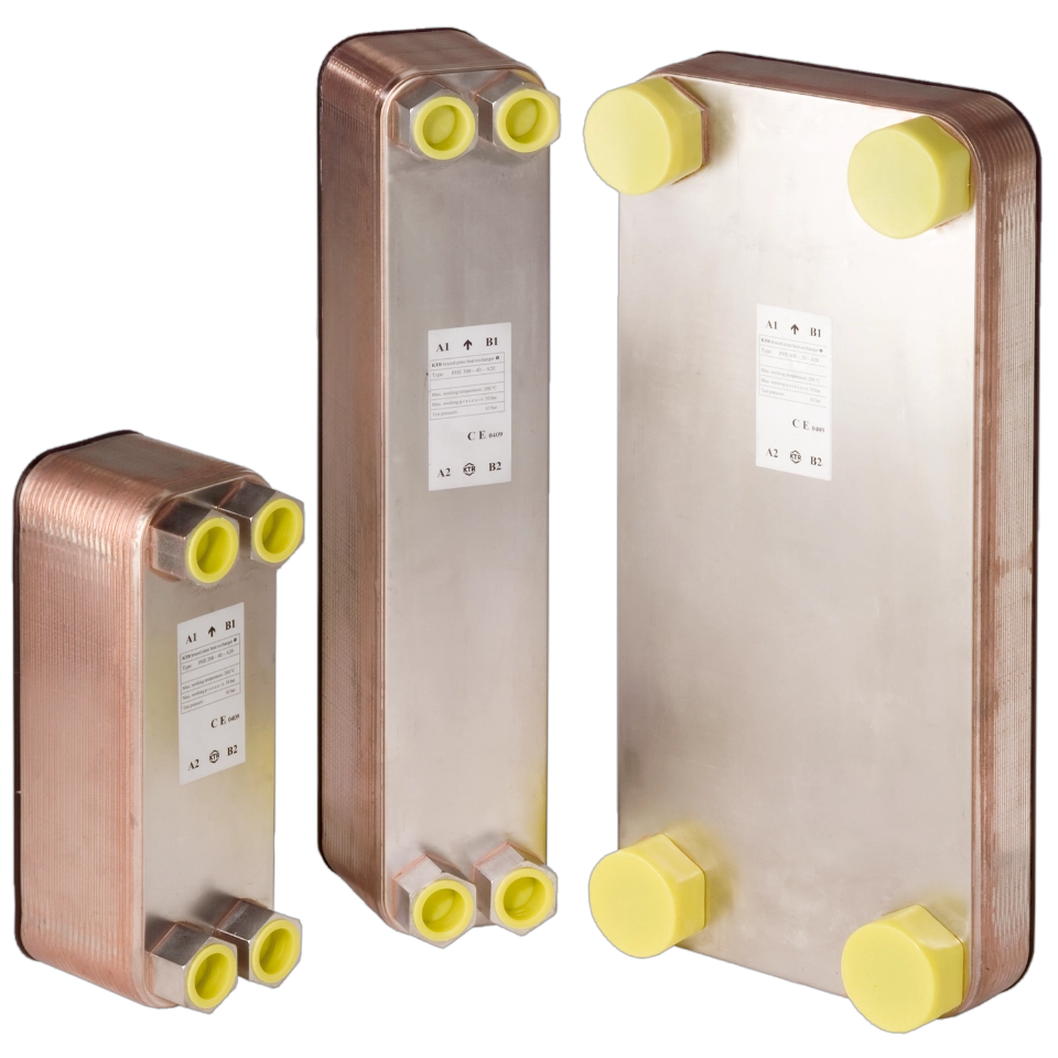 ⁣Oil/water cooler plate heat exchanger PHE by KTR Systems