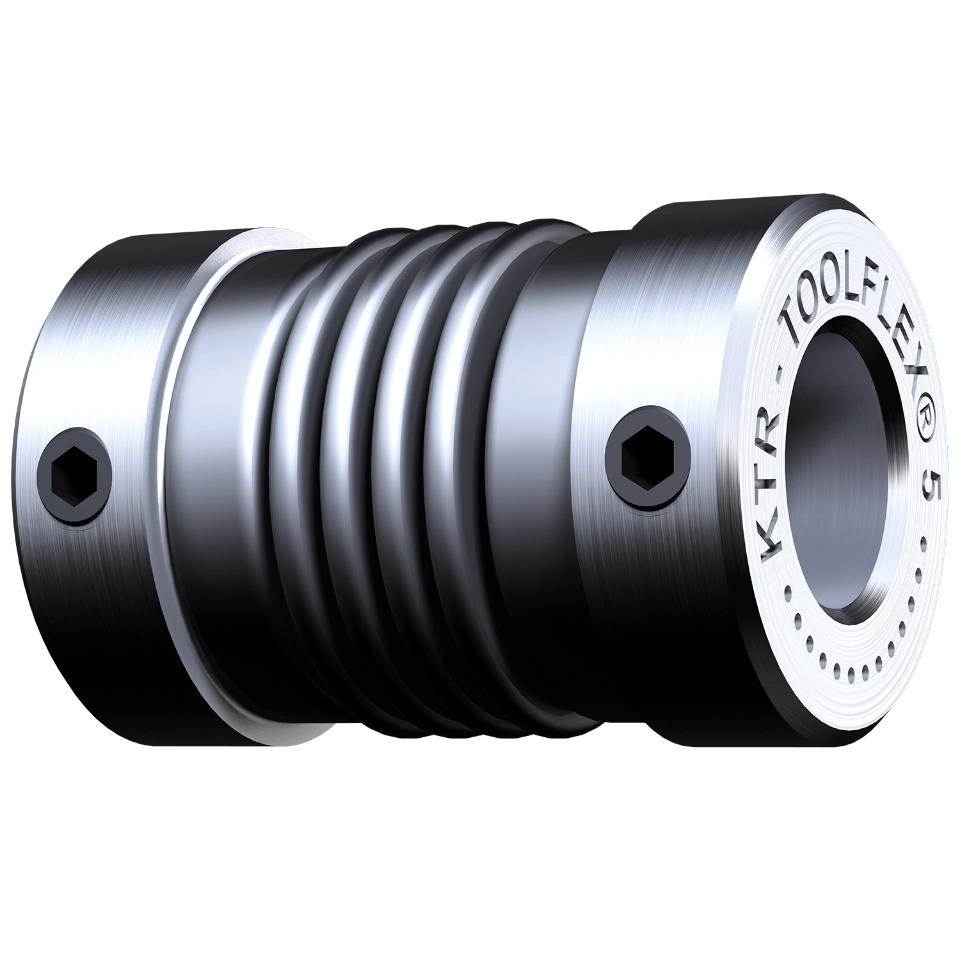 ⁣Miniature bellowtype coupling TOOLFLEX Mini by KTR Systems