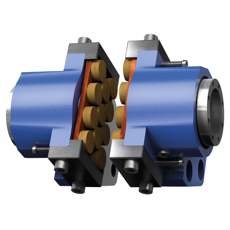 KTRSTOP® XSxx passive, springactuated fixed caliper brake