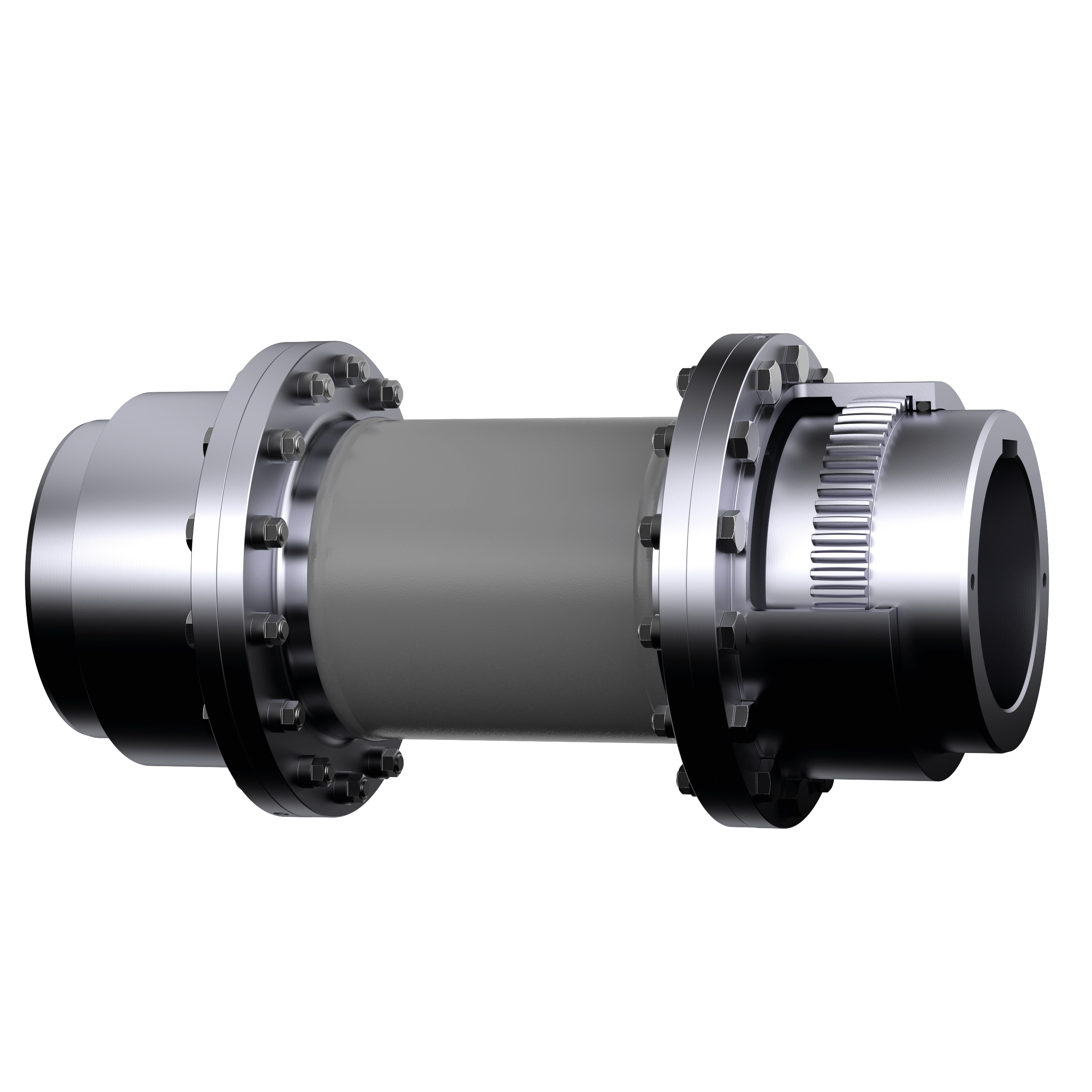 Product image GEARex FH all-steel gear couplings large shaft spacing high power density Product image GEARex FH all-steel gear couplings large shaft spacing high power density