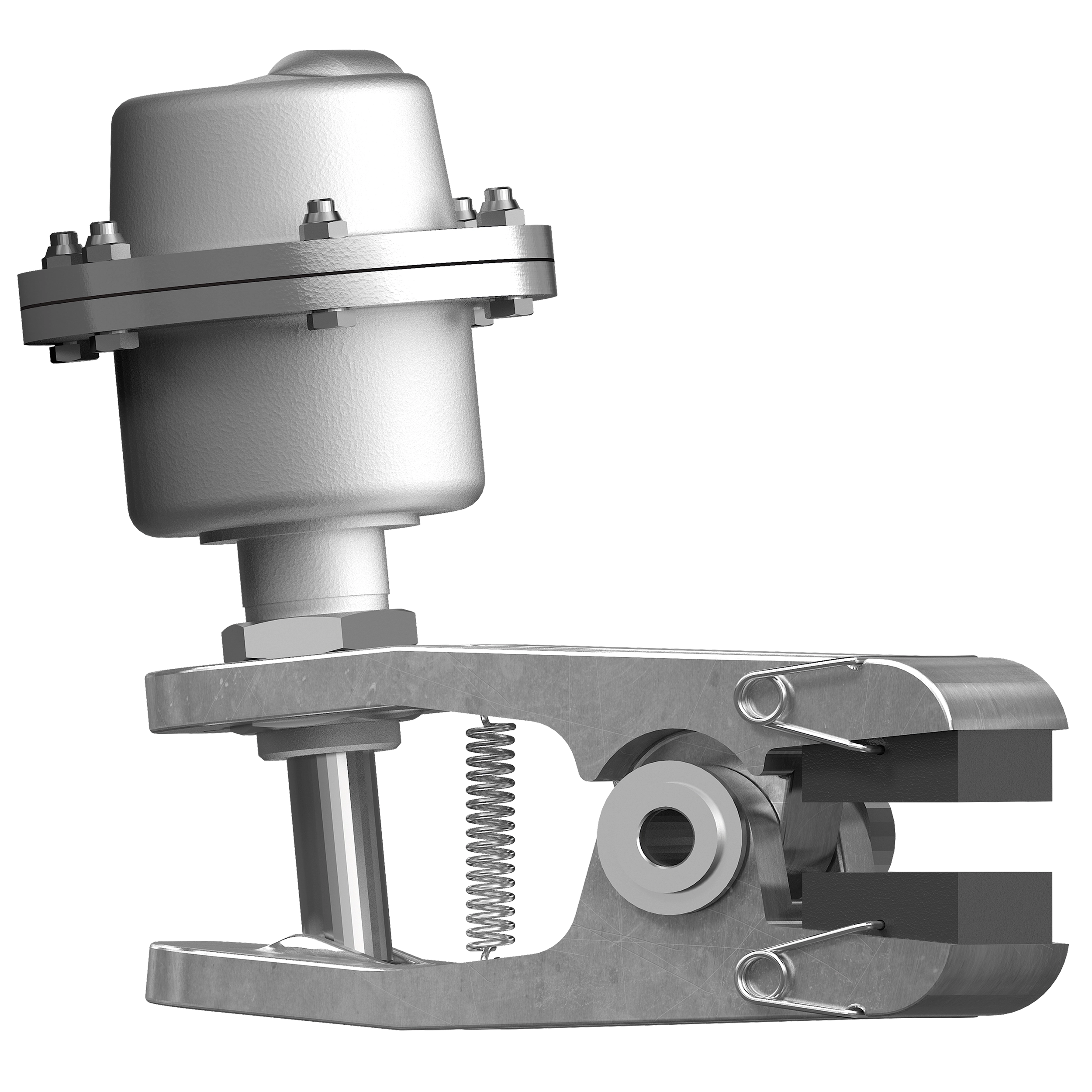 Product image KTR-STOP PB P-05x-Axx-xx active pneumatic caliper brake Product image KTR-STOP PB P-05x-Axx-xx active pneumatic caliper brake