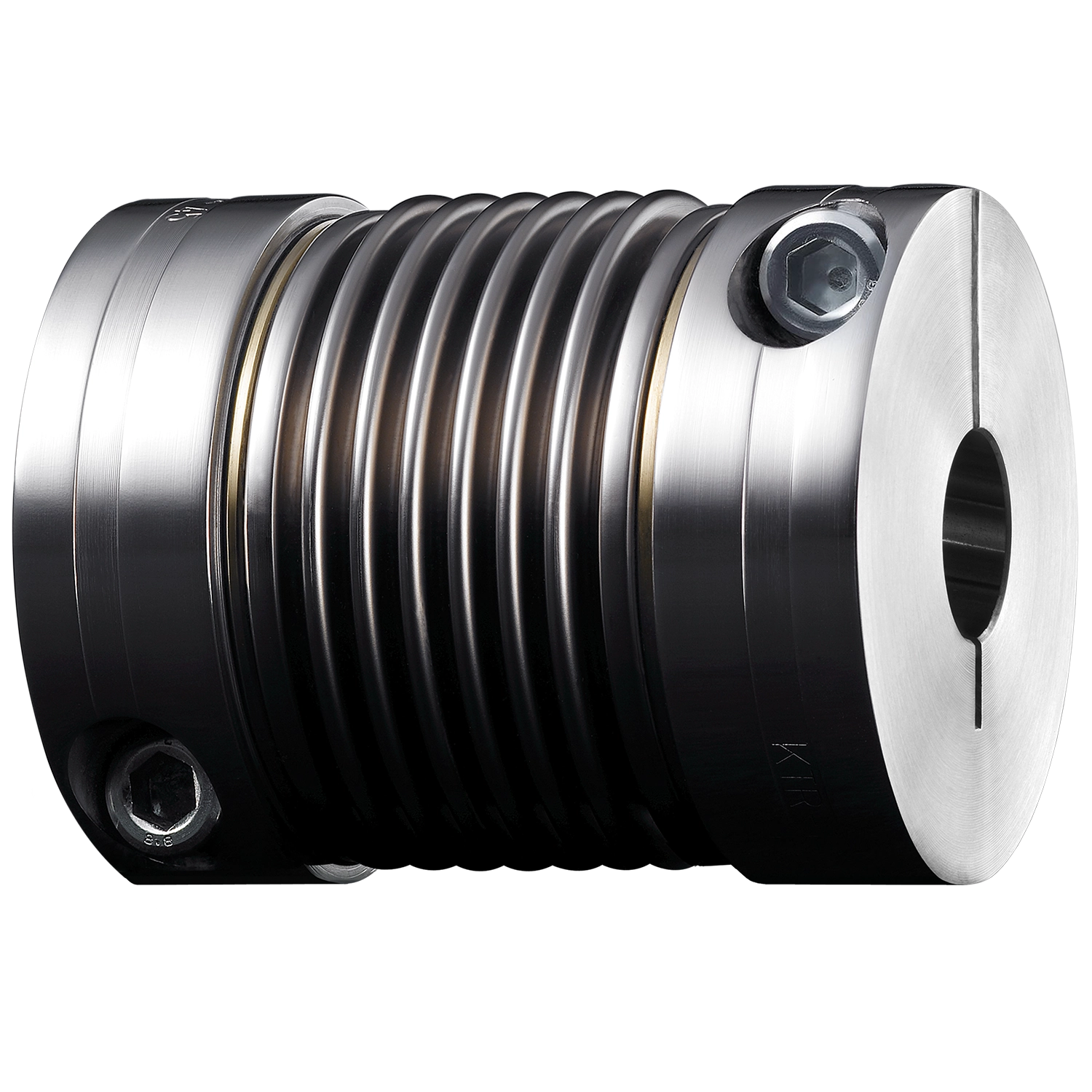 Obraz produktu TOOLFLEX M metalowe sprzęgła mieszkowe wykonanie M z piastami zaciskowymi Obraz produktu TOOLFLEX M metalowe sprzęgła mieszkowe wykonanie M z piastami zaciskowymi