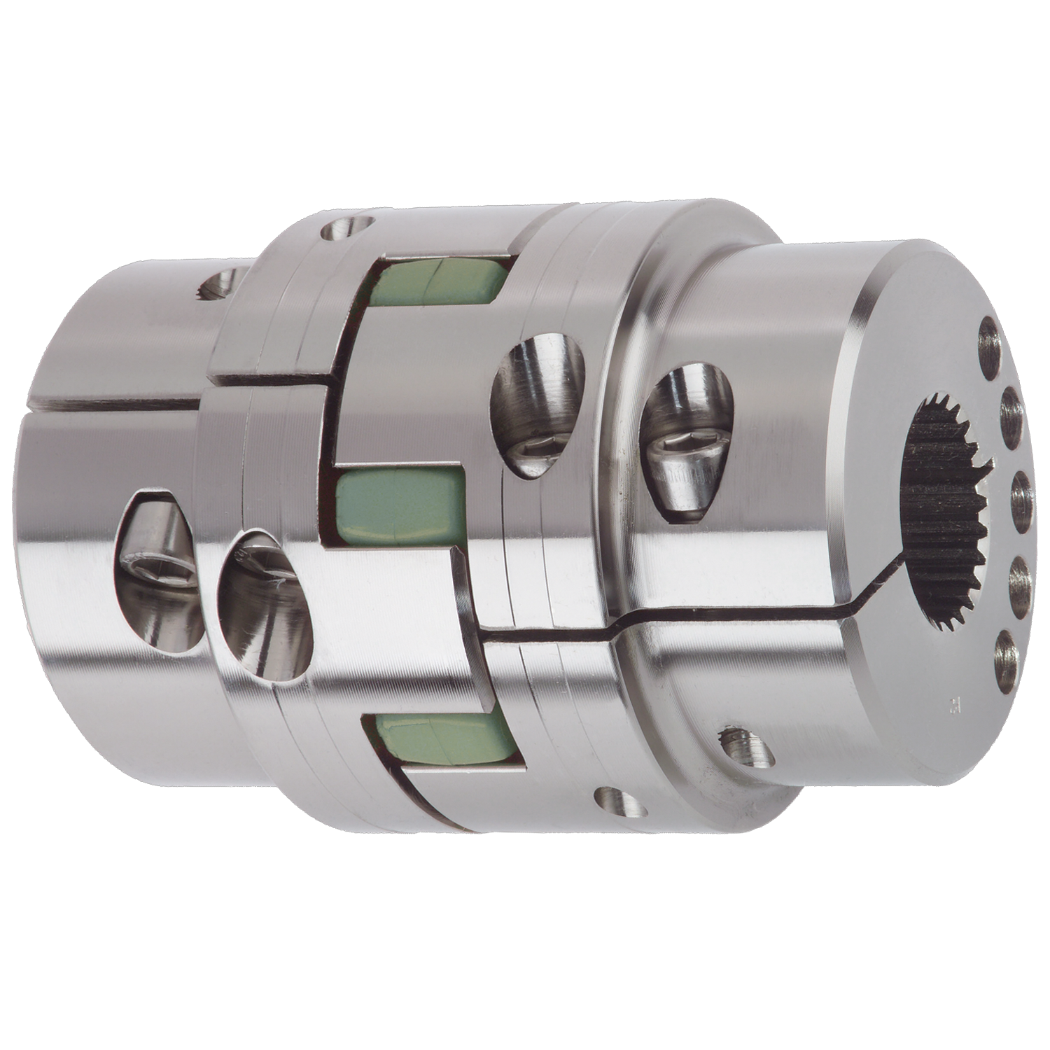 Double-cardanic coupling with split hubs ROTEX ZS-DKM-H