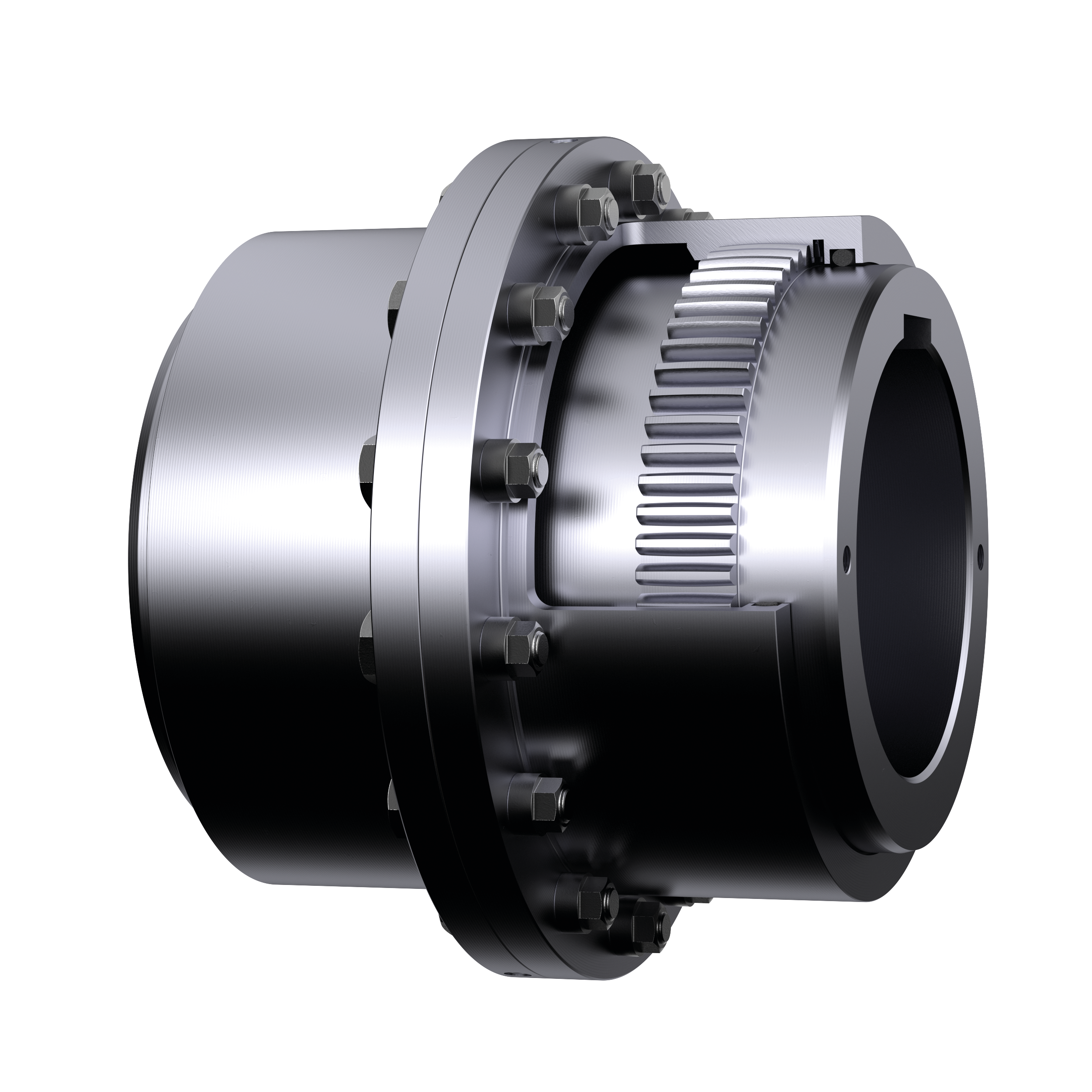 Acoplamiento de engranajes de acero macizo GEARex® FA de KTR Systems