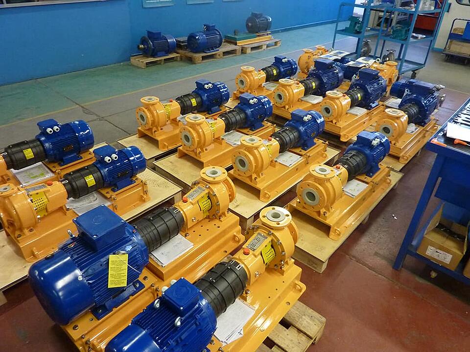 Reference Pumps and Compressors C.D.R. by KTR Systems GmbH