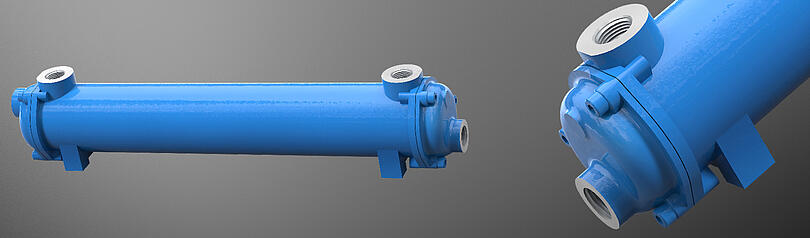 Refroidisseur eau/huile : échangeur de chaleur tubulaire TAK/TP par KTR  Systems