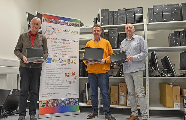 Donation electro devices by KTR Systems GmbH