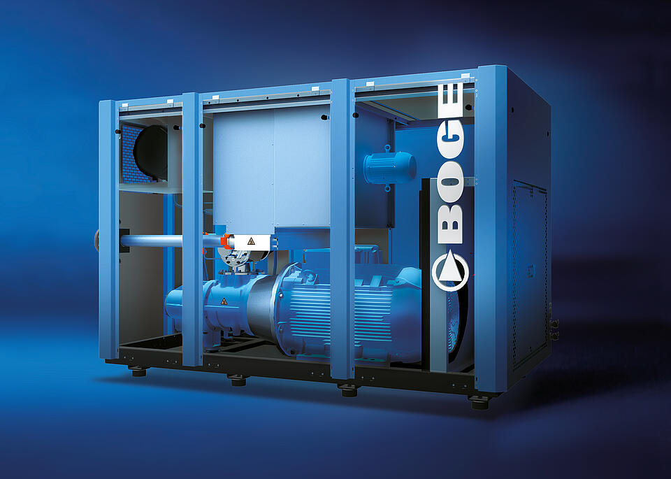 Reference Pumps and Compressors Boge by KTR Systems GmbH