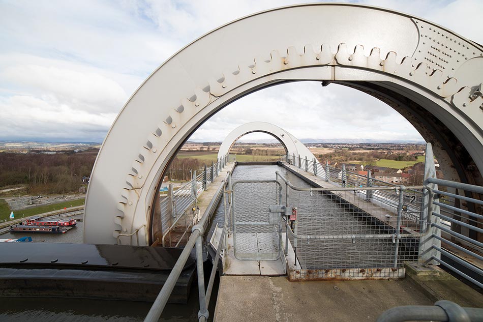 Reference General Drive Technology Denley Hydraulics Falkirk Wheel by KTR Systems GmbH