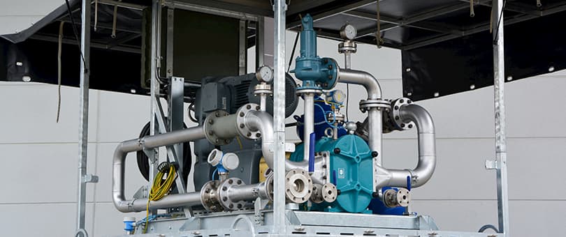 Referenz Pumpen und Kompressoren Boerger von KTR Systems GmbH