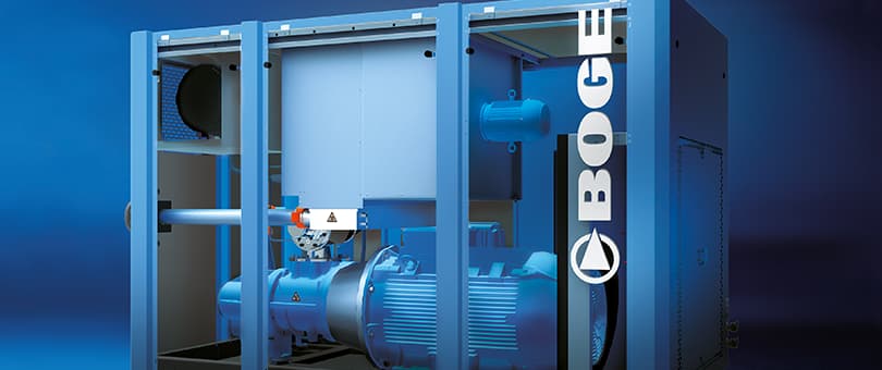 Referenz Pumpen und Kompressoren Boge von KTR Systems GmbH