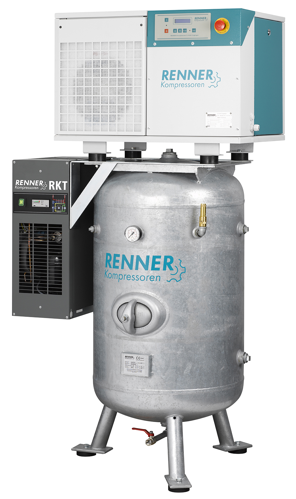 Referenz Pumpen und Kompressoren RENNER von KTR Systems GmbH