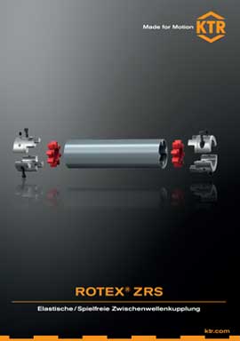 ROTEX® ZRS torsionally flexible intermediate shaft coupling | KTR